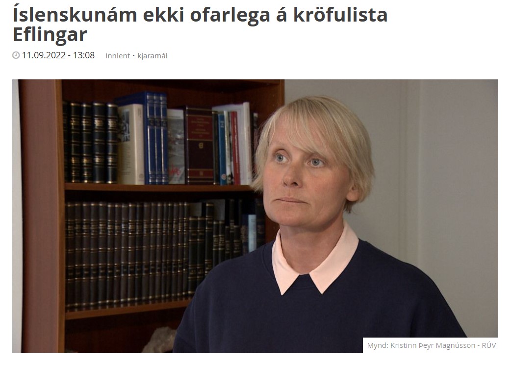 Yfirlýsing frá Samtök kvenna af erlendum uppruna á Íslandi: Íslenskunámskeið á vegum vinnuveitenda.